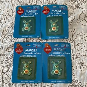 Vintage 1984 Care Bears Swift Heart Rabbit Magnet